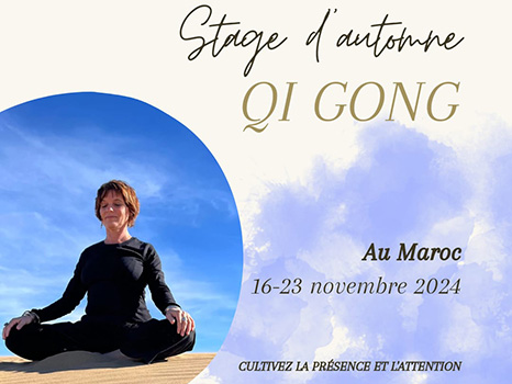 Stage de Qi Gong au Maroc à Essaouira, Novembre 2024